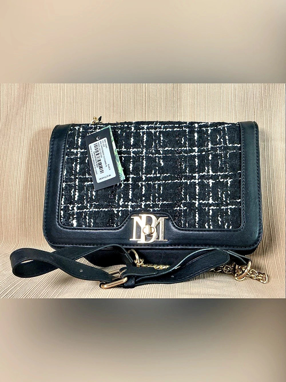 Dune London Crossbody Bag in Black NWT